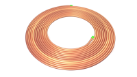 Трубы медные 06,35x0,61x15000мм (1\/4"х0,024") Vietpipe Master SPL-06061-15VM